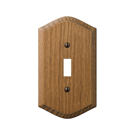 Amerelle Wall Plate, Number of Gangs: 1 gang Wood, Brown 701T